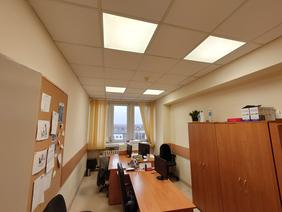 Wymiana oświetlenia na LED w Miejskim Ośrodku Pomocy Społecznej w Dąbrowie Górniczej